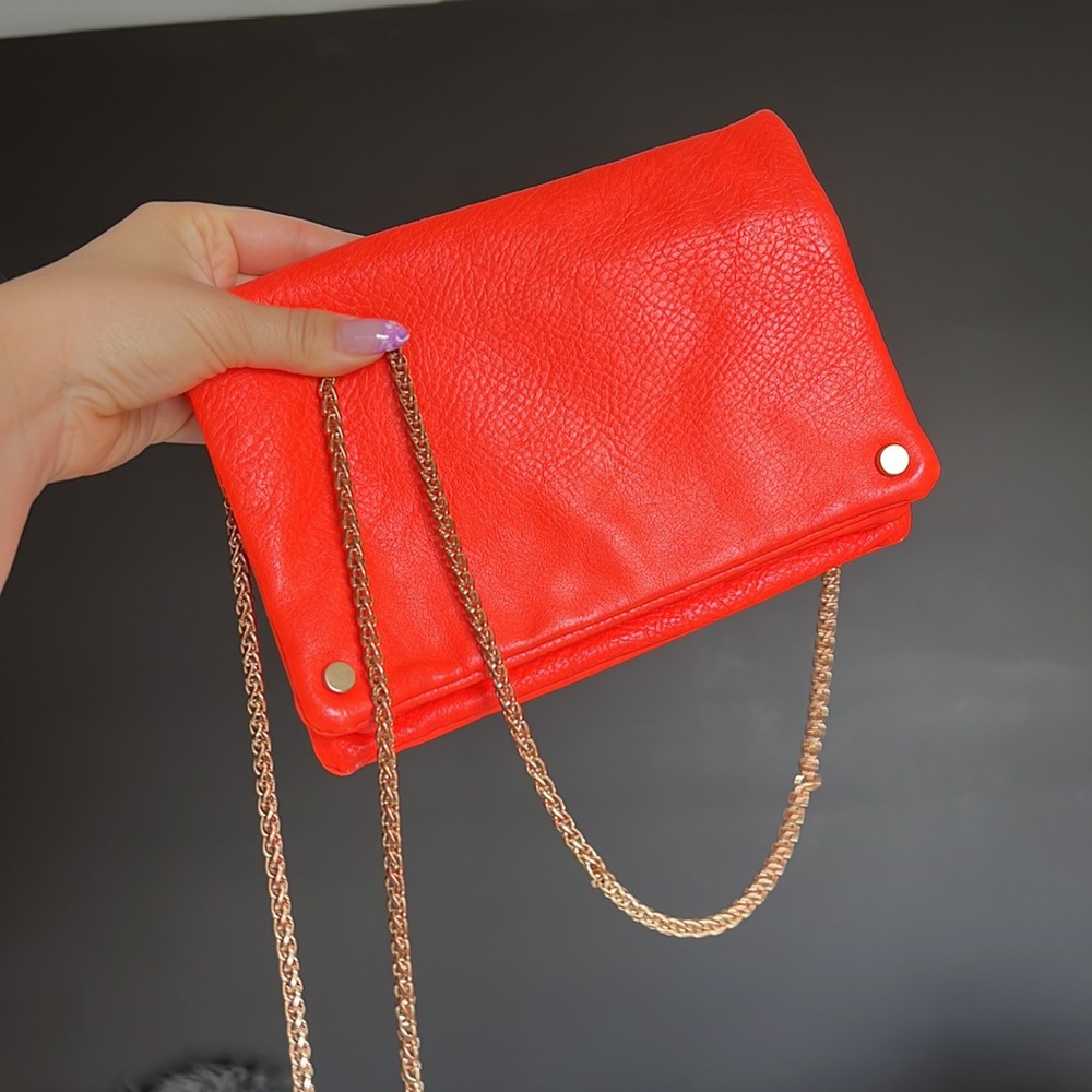 Street Level Orange Crossbody Bag